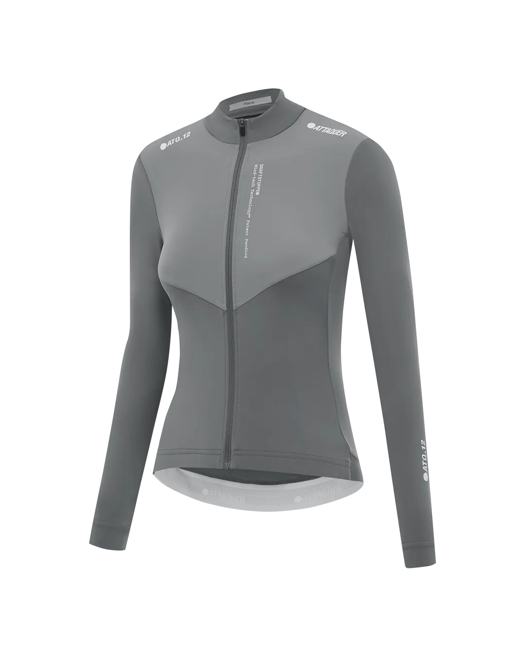 Womens Race Winter Long Sleeved Jersey Anthracite