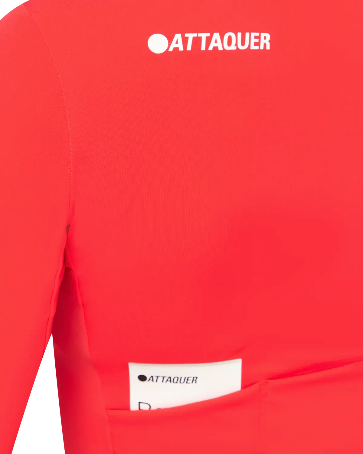 Womens Race Winter Long Sleeved Jersey Red - Image 5