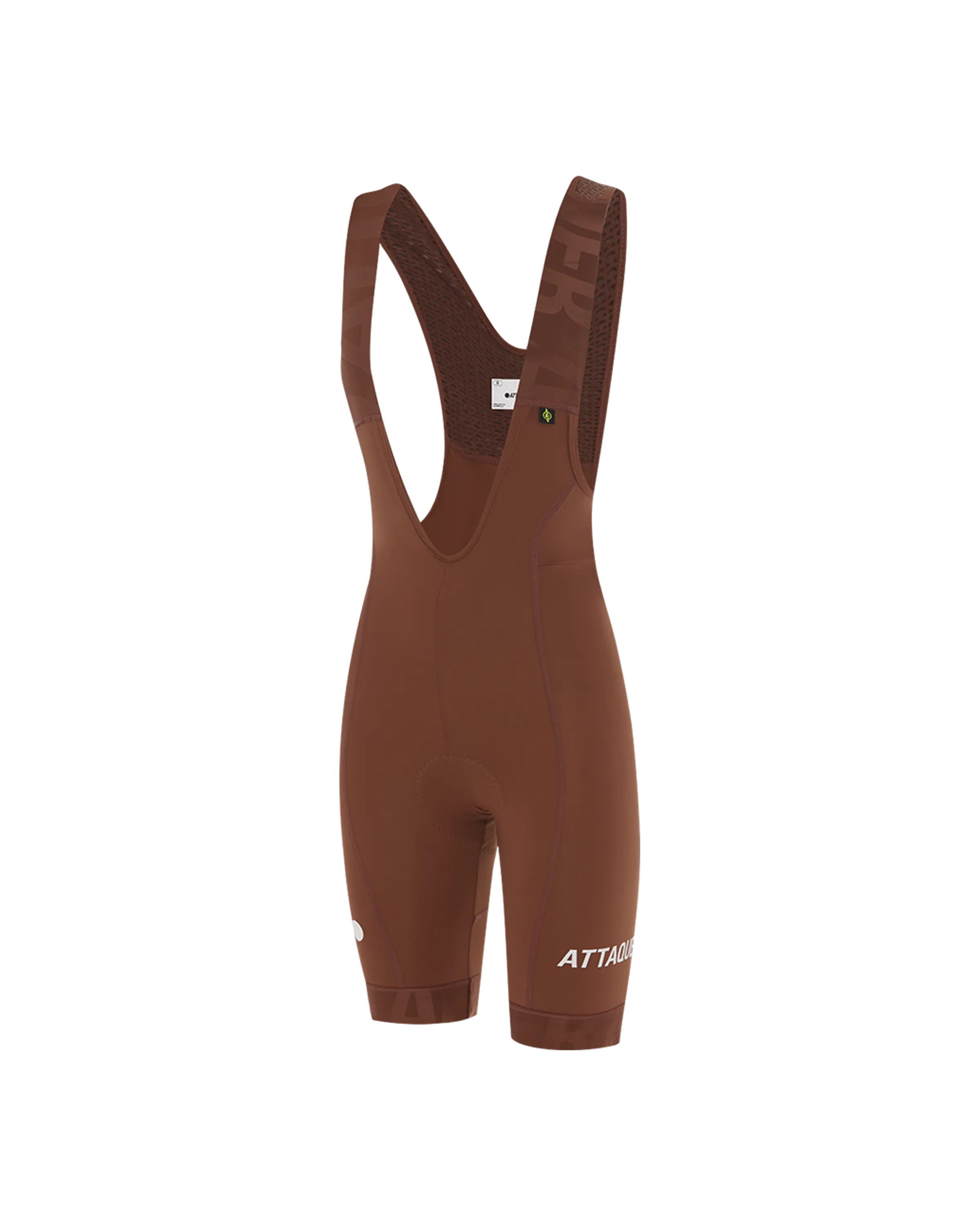 Womens All Day Bib Short Burnt Orange