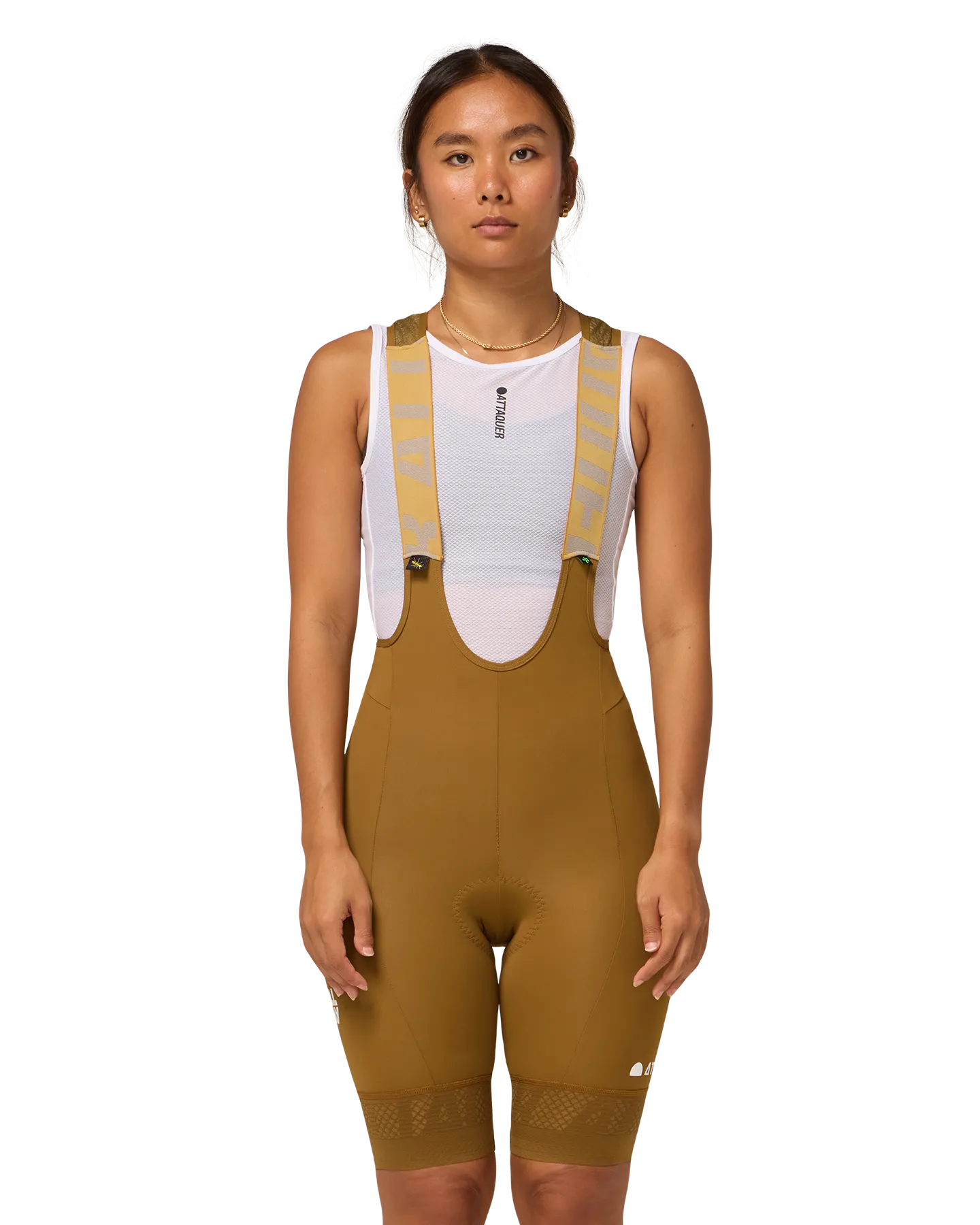 Womens All Day Bib Short Dune - Image 3