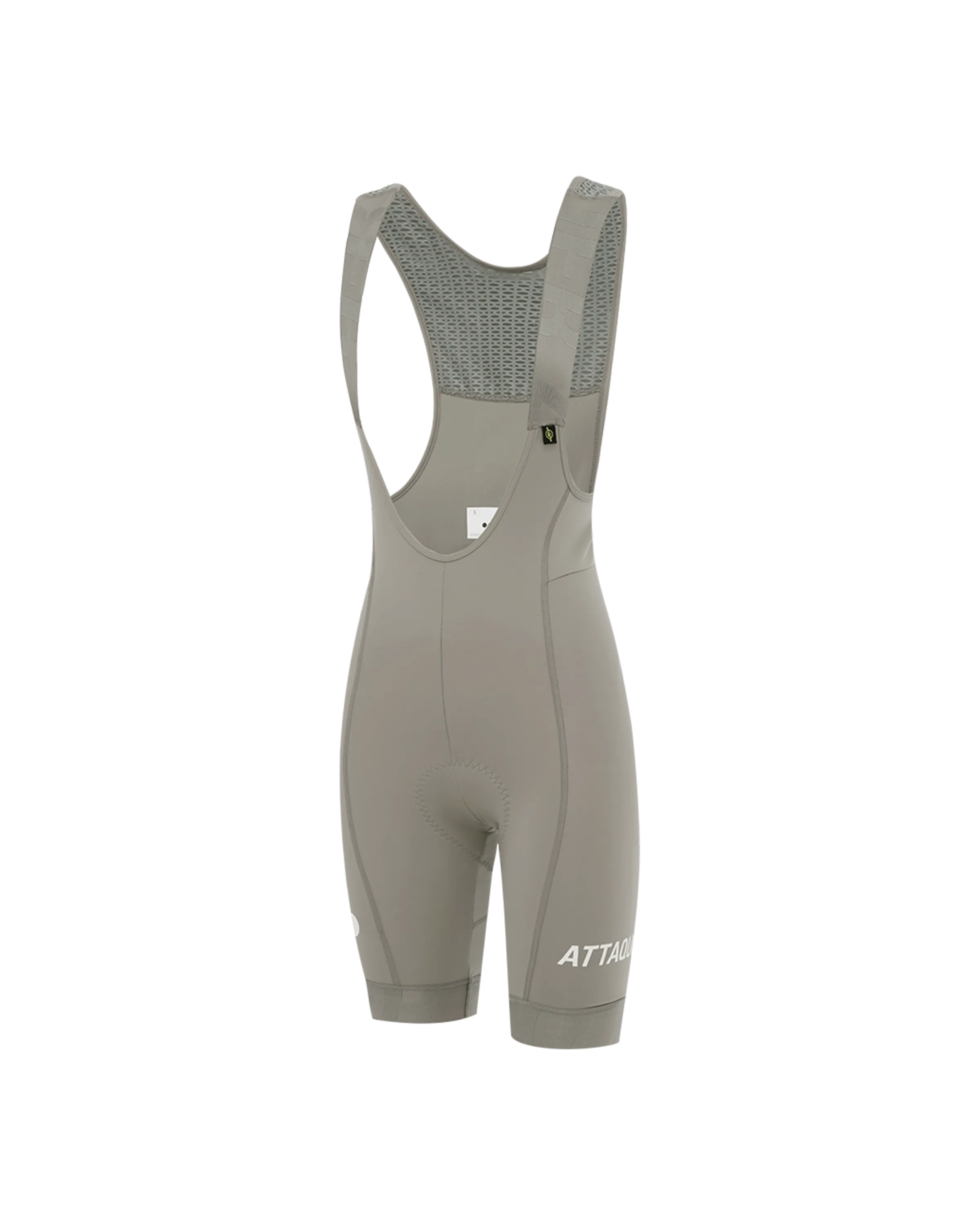 Womens All Day Bib Short Grey Smoke