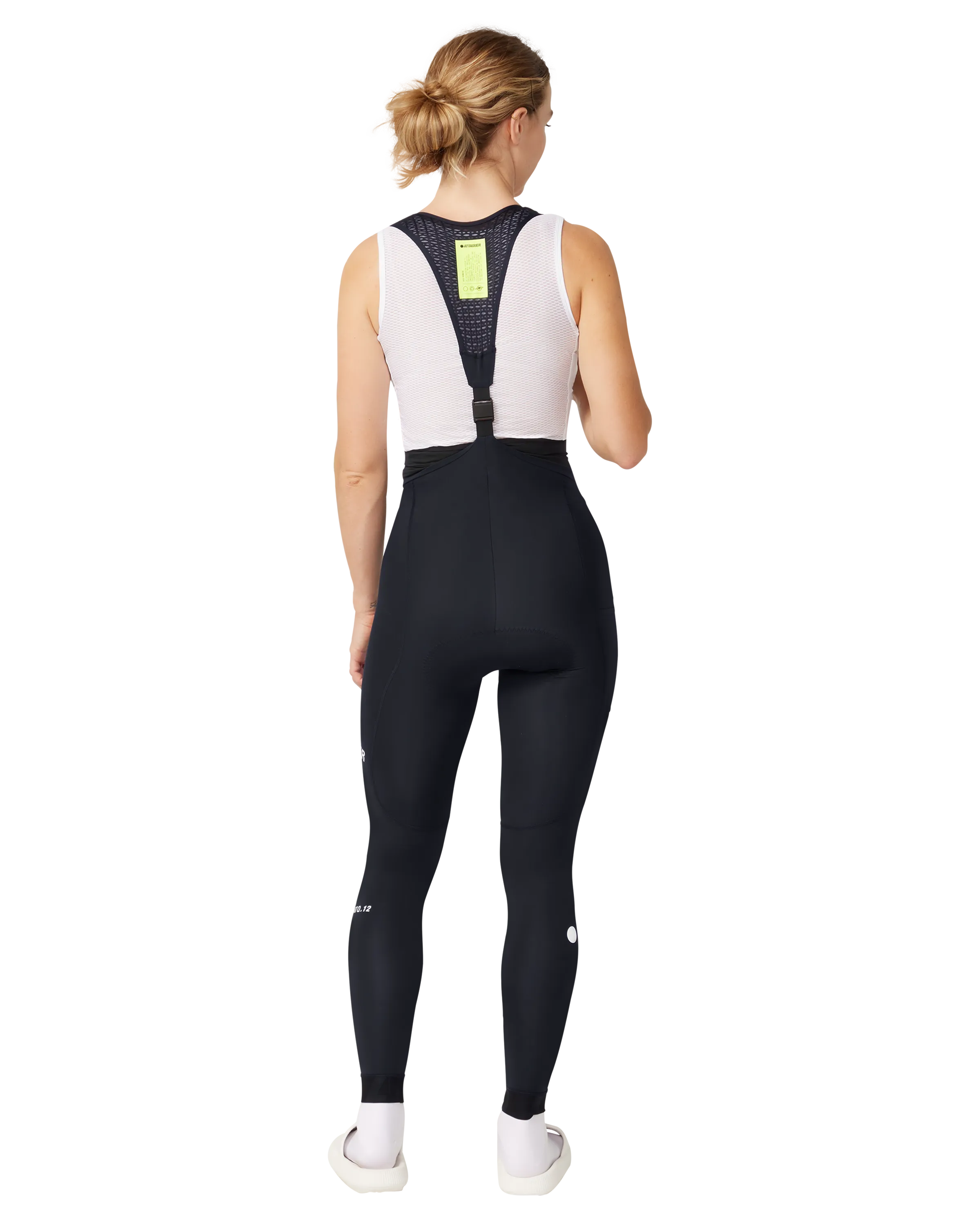 Womens All Day Detachable Summer Bib Longs Black - Image 3