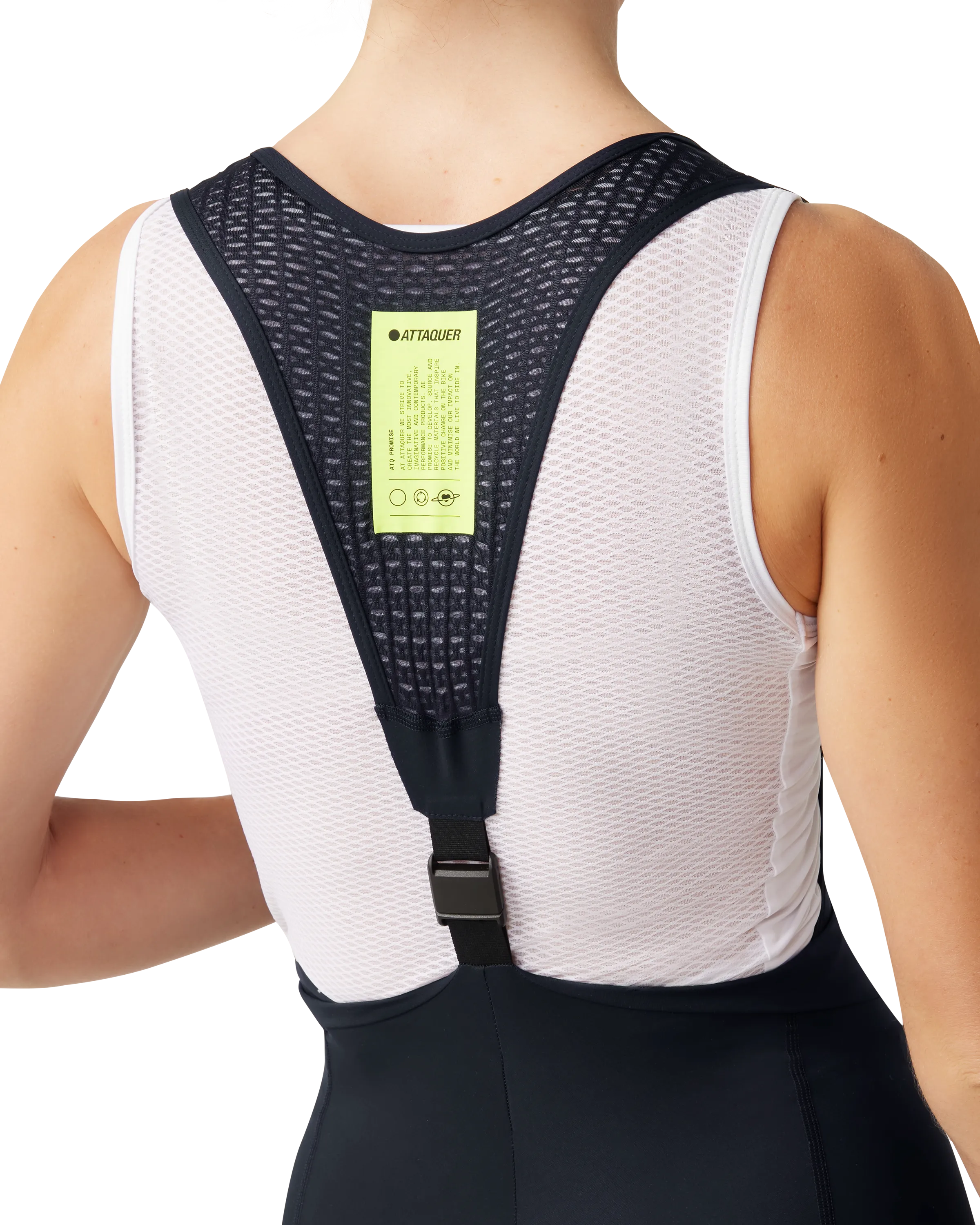 Womens All Day Detachable Summer Bib Longs Black - Image 7
