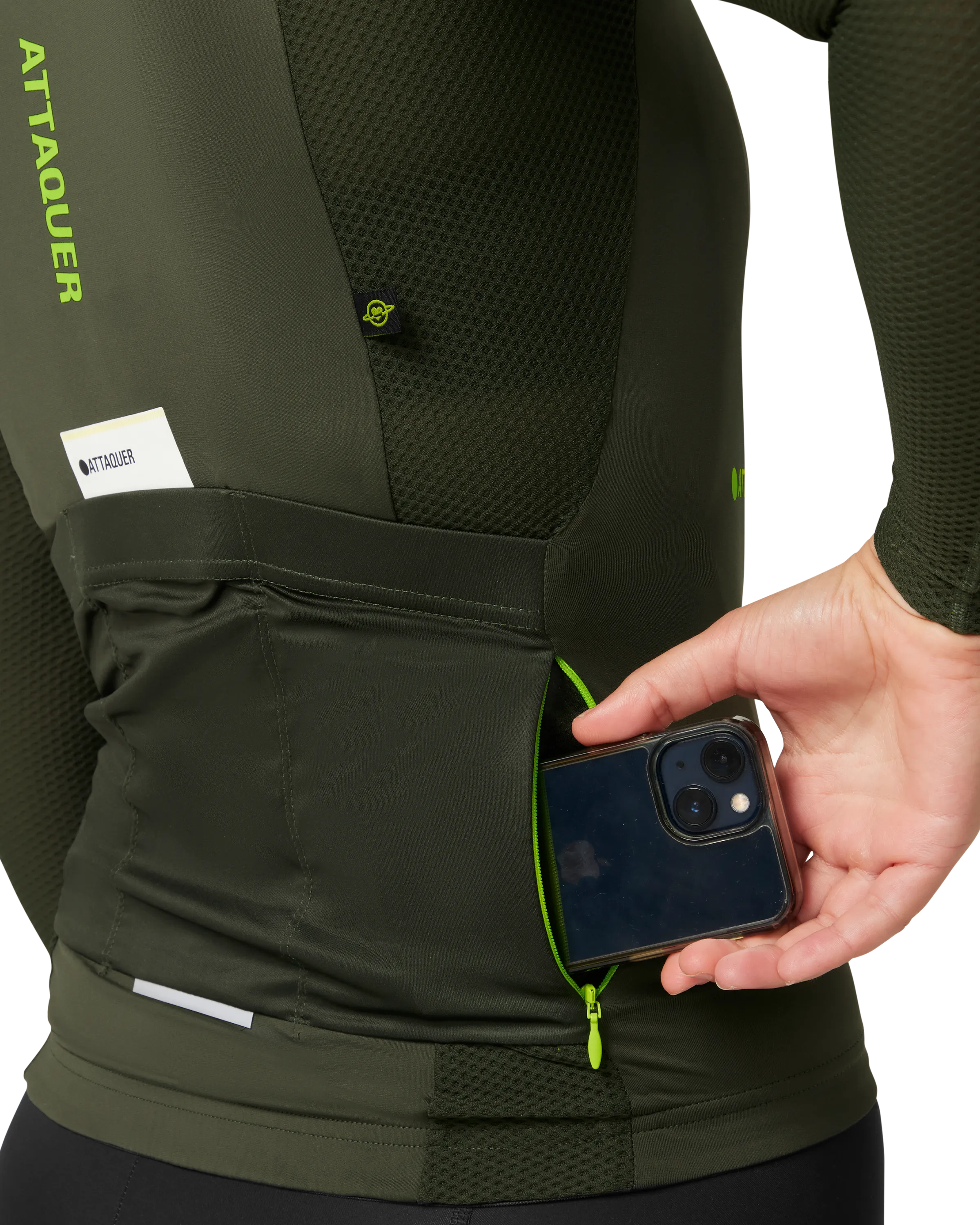 Womens All Day Summer Long Sleeve Jersey Pine - Image 4