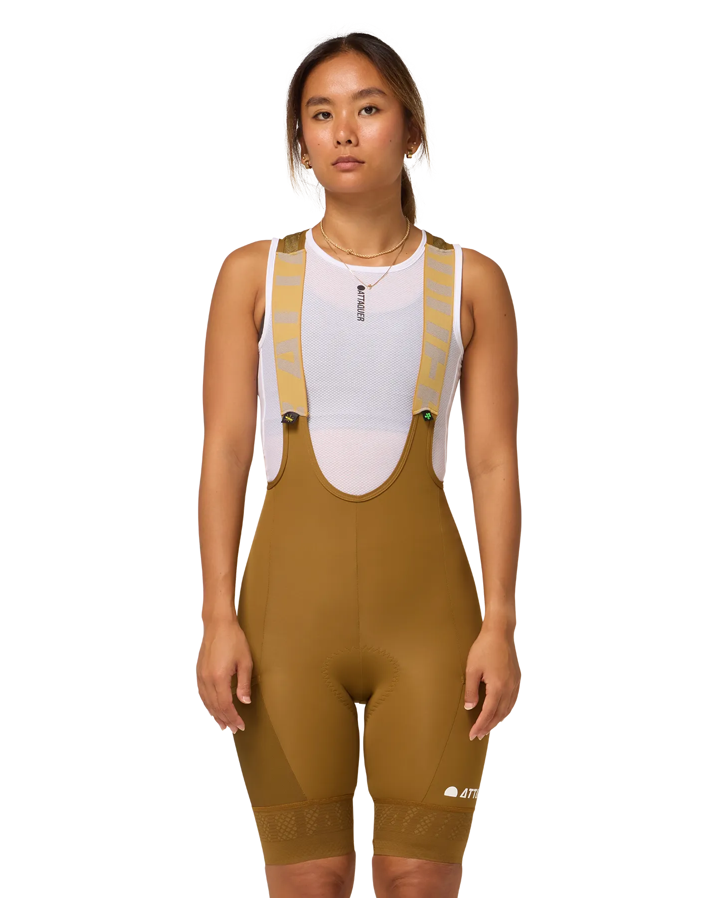 Womens All Day Cargo Bib Short Dune - Image 3