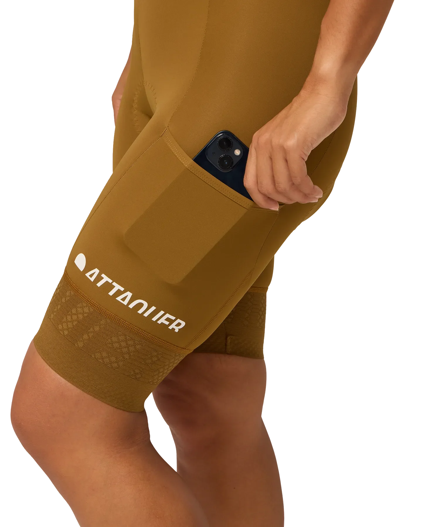 Womens All Day Cargo Bib Short Dune - Image 9