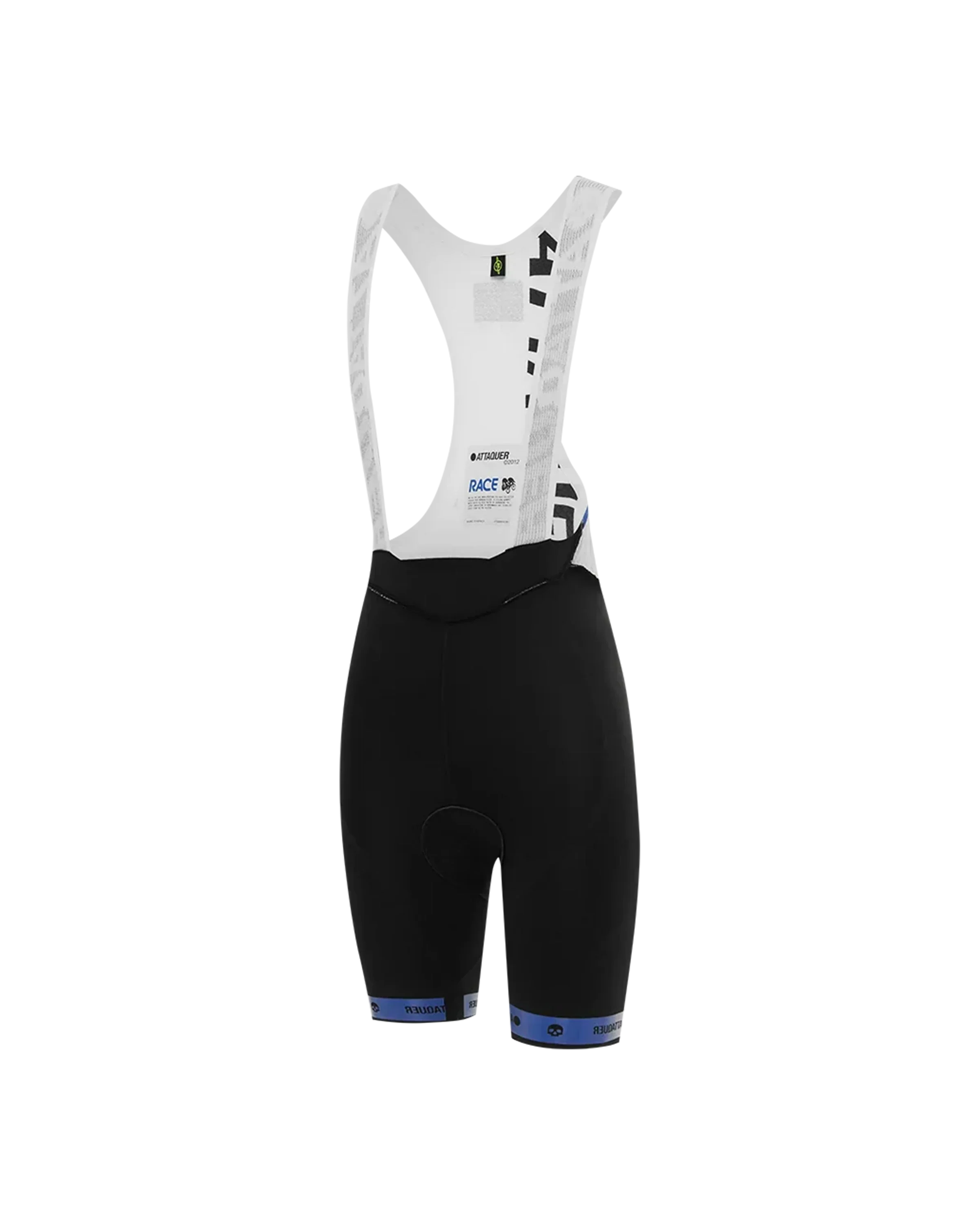 Womens Race Bib Short Black - Image 6
