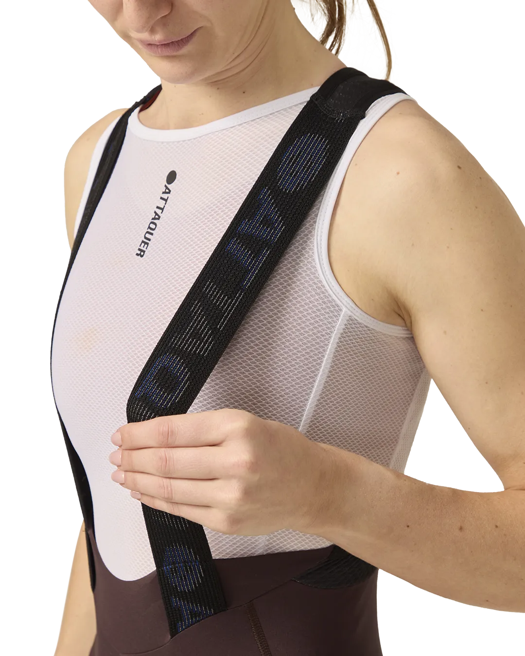 Womens Race Bib Short Brown - Image 6