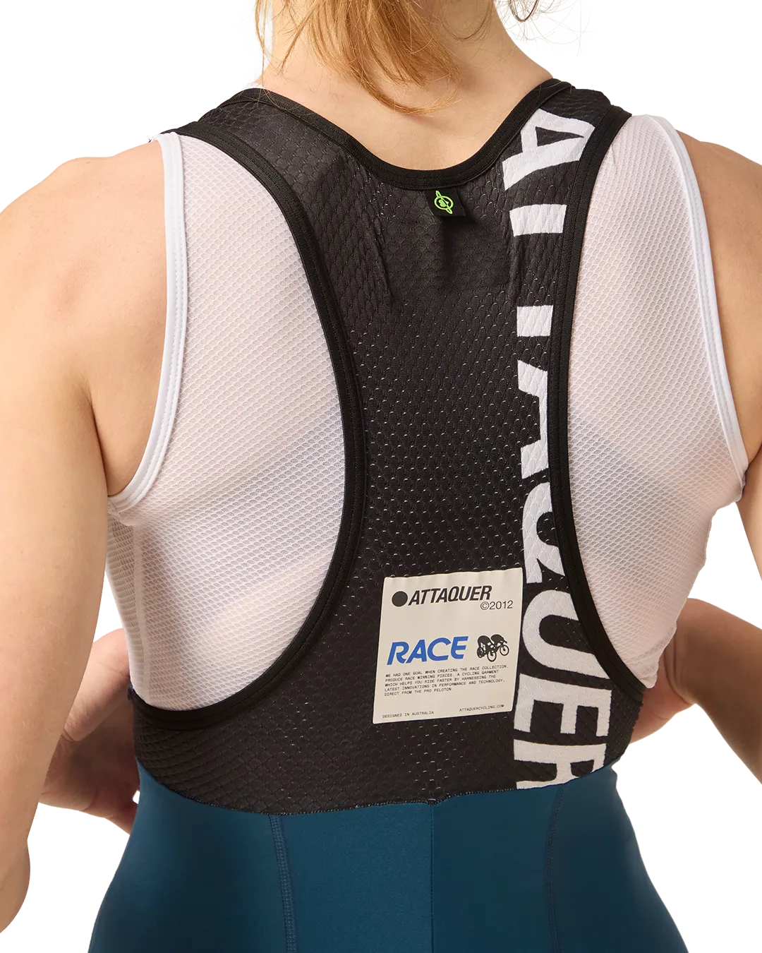 Womens Race Bib Short Kelp - Image 6