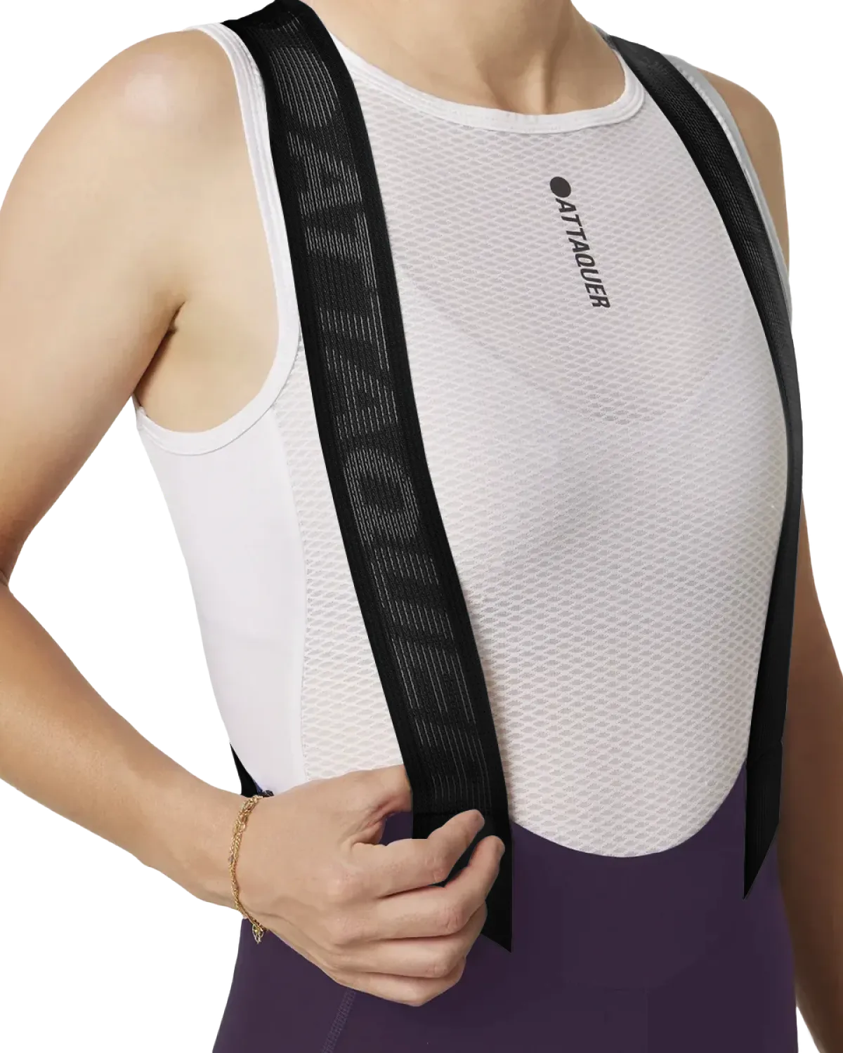 Womens Race Bib Short Purple - Image 4