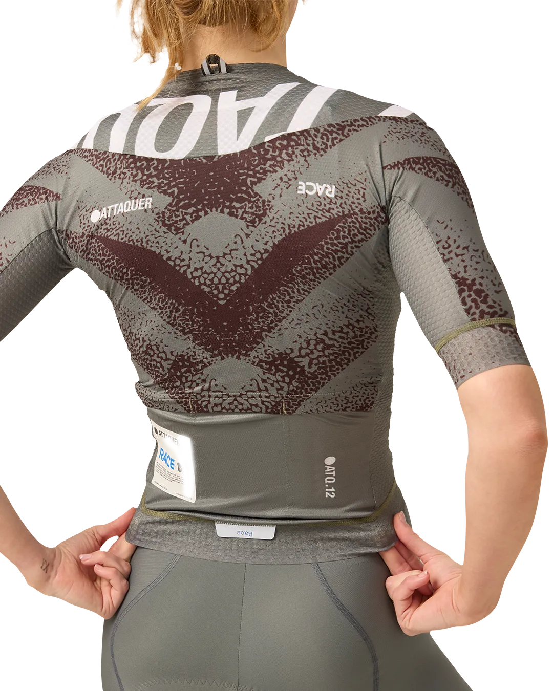 Womens Race Jersey Anthracite - Image 4