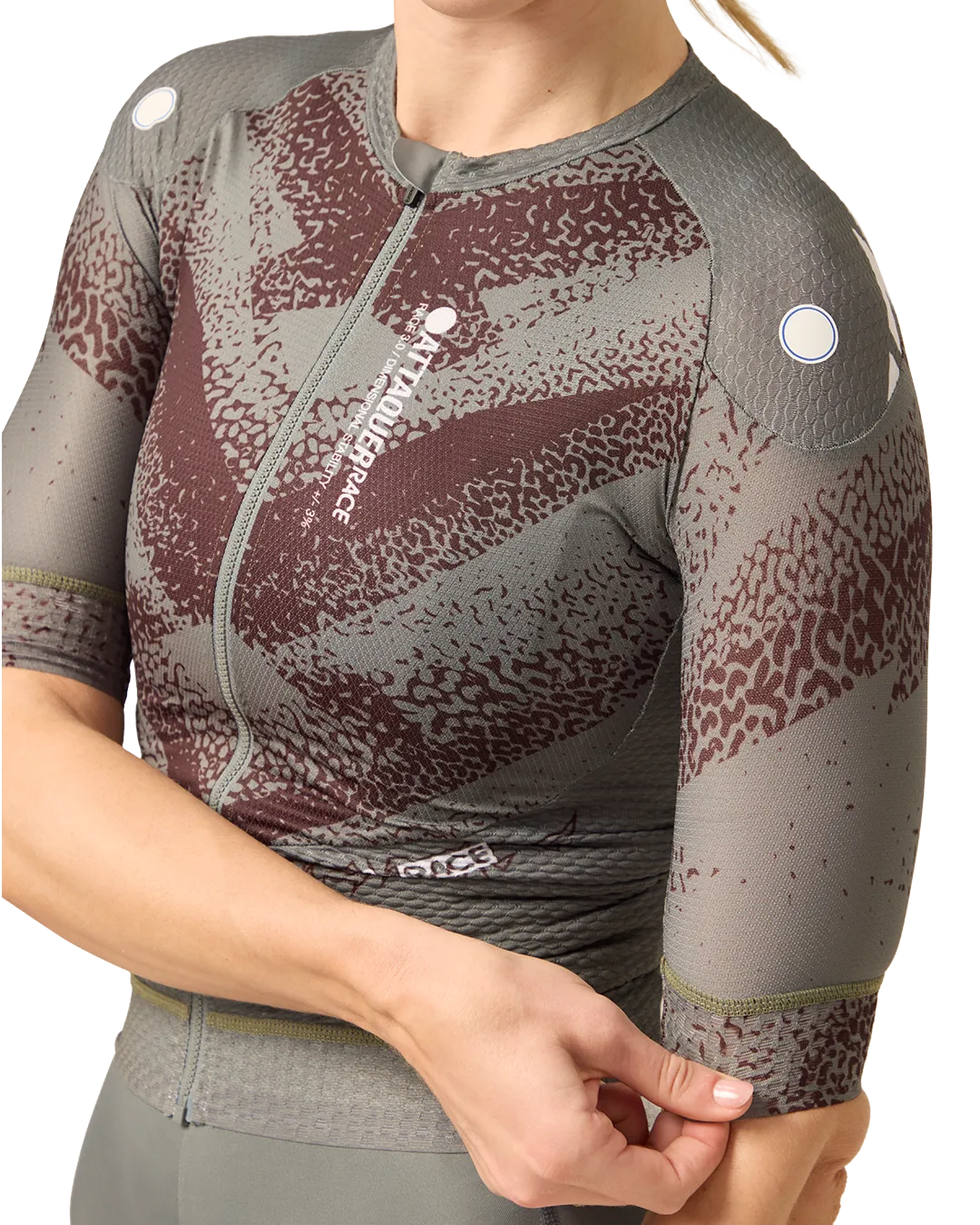 Womens Race Jersey Anthracite - Image 5