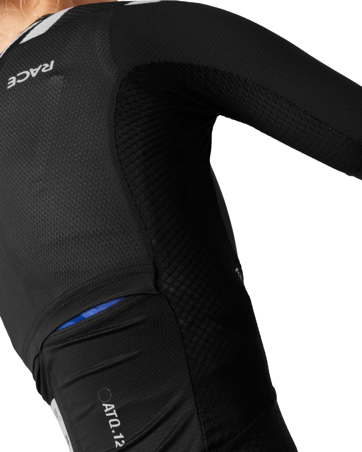 Womens Race Jersey Black - Image 5