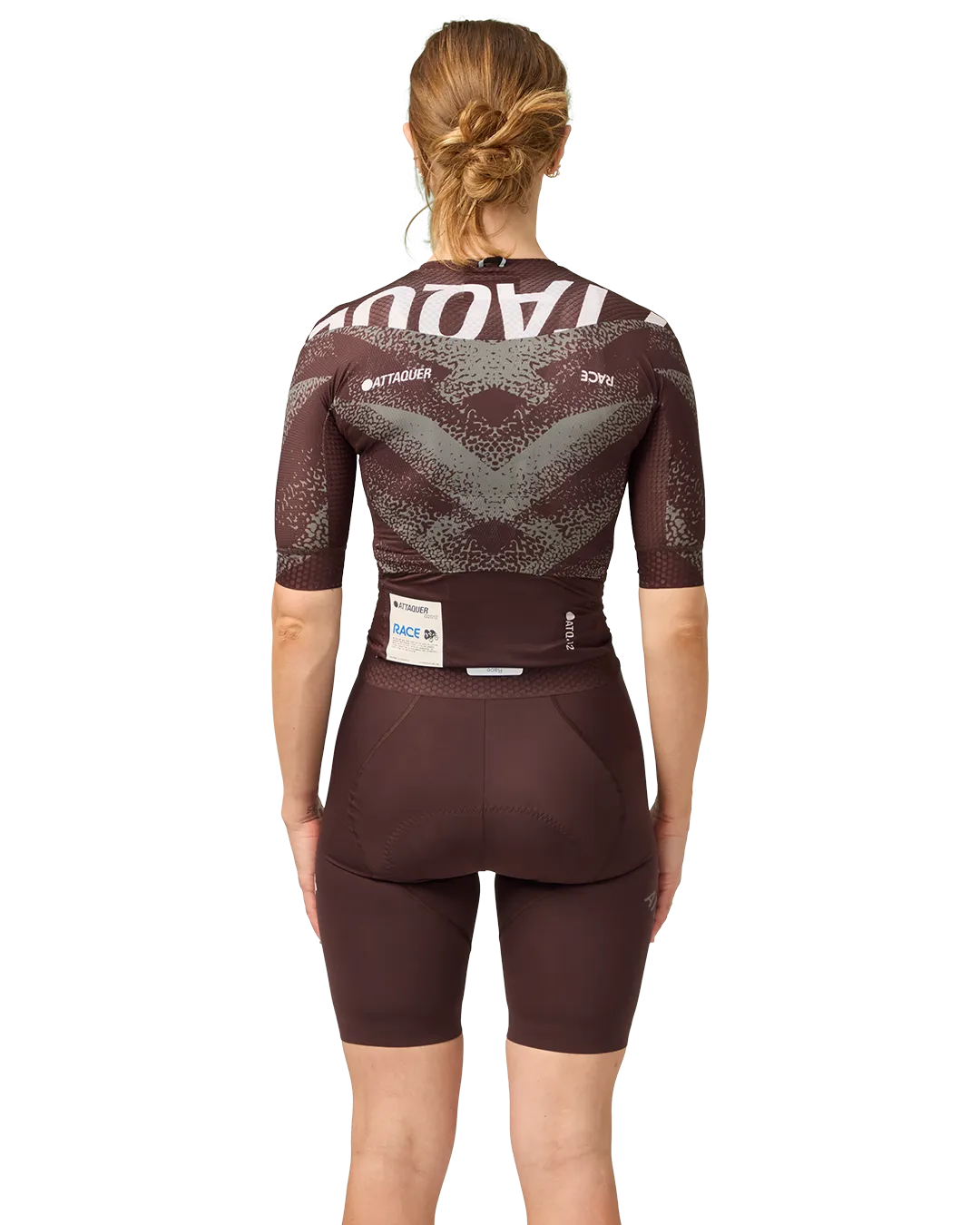 Womens Race Jersey Brown - Image 3