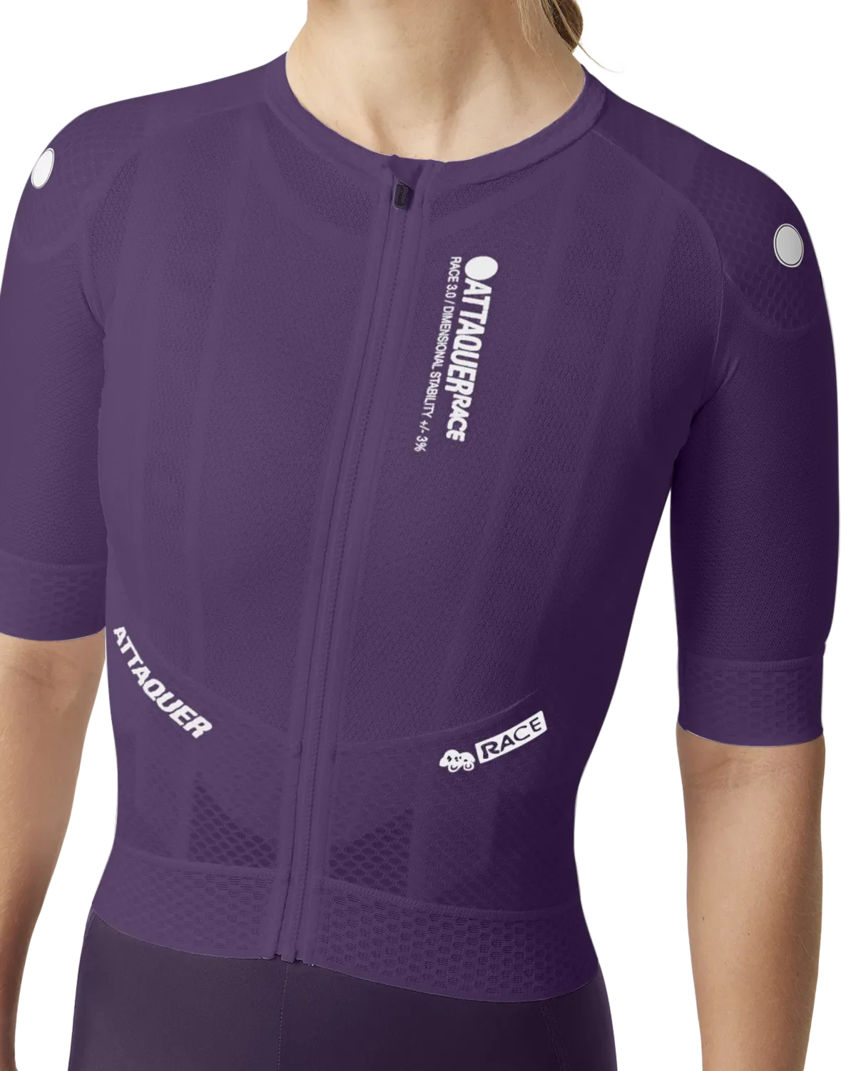 Womens Race Jersey Purple - Image 4