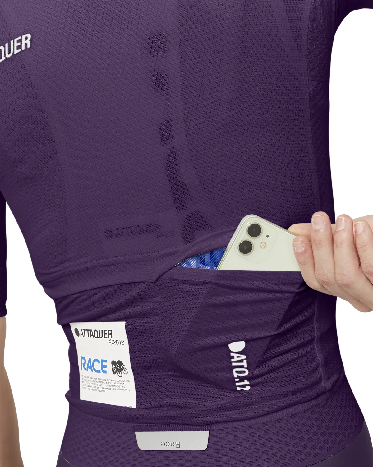 Womens Race Jersey Purple - Image 5