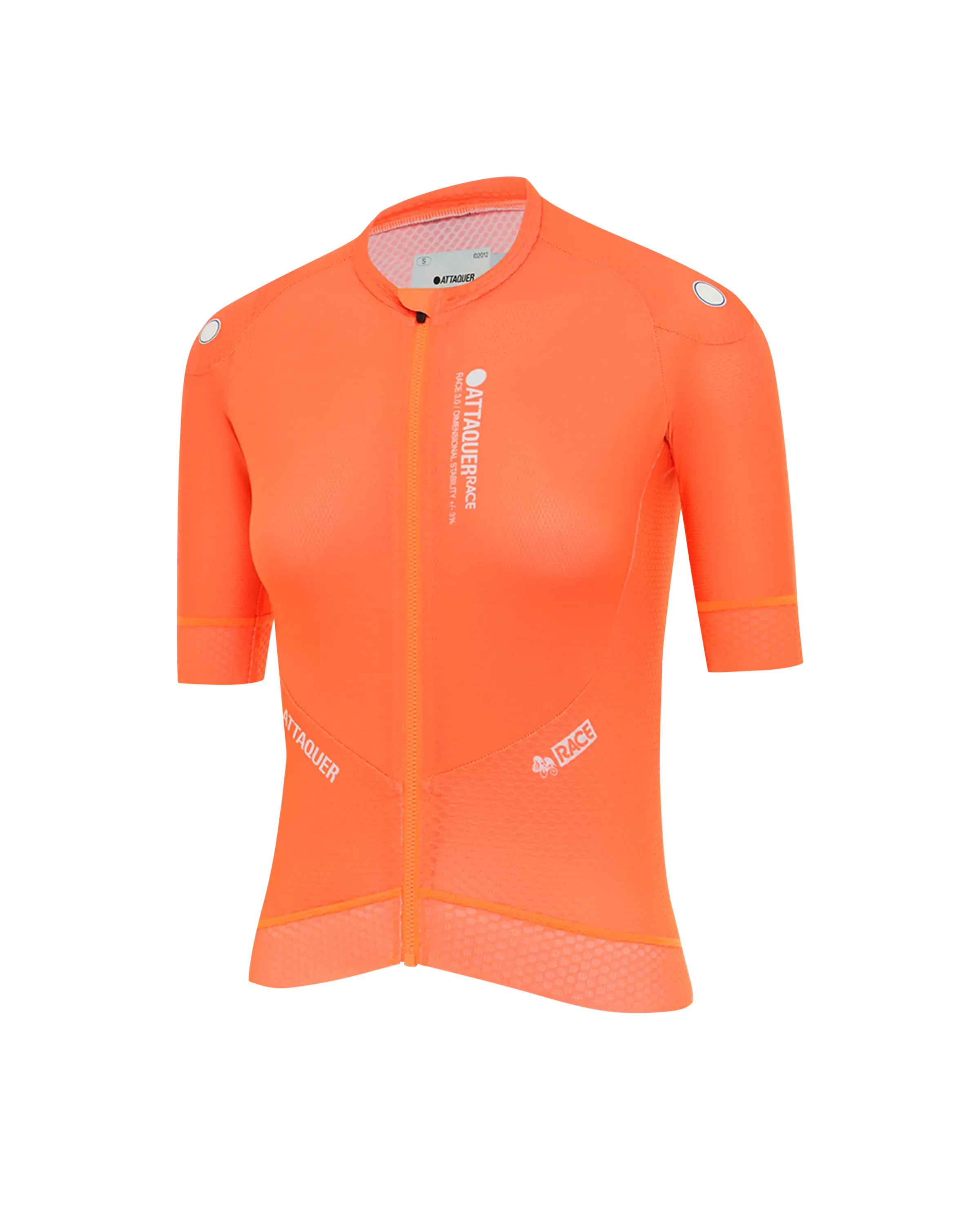 Womens Race Jersey Solar Orange - Image 6